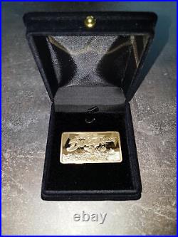 Extremely Rare! Walt Disney Ducktales Gold bar 24K Limited Edition of 2000