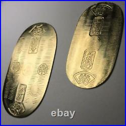 Extremely rare! Old coins Tenpo Oval Oval Gold around 1830-1850