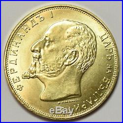 Ferdinand I Bulgaria 1894 1912 Gold Coin Lot Collection 1x 10 2x 20 2x 100 Leva