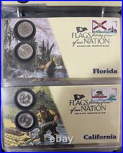 Flags of our Nation Coin and Stamp collection