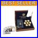 Franklin Mint 7-Piece Gold-Plated Founding Fathers Coin Collection Gift Set