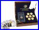 Franklin Mint Founding Fathers Coin Collection 7 Gold-Plated Commemoratives