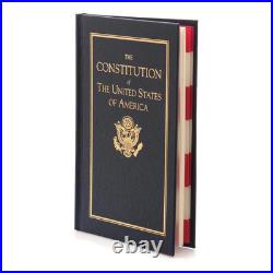 Franklin Mint Founding Fathers Coin Collection 7-Piece 24-Karat Gold-Plated Co