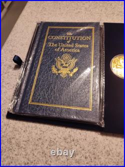 Franklin Mint Founding Fathers Of America Coin Collection CIB With Original COA