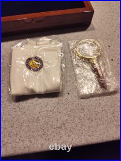 Franklin Mint Founding Fathers Of America Coin Collection CIB With Original COA