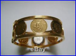 Franklin Mint Golden Caribbean Coin Watch