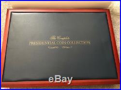 Franklin Mint Presidential GOLD Coin Collection Complete set NEW