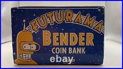 Funko Futurama Gold Bender SDCC Exclusive Coin Bank LE 240 RARE