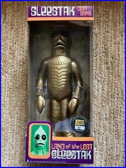 Funko Land of the Lost Sleestak Coin Bank Gold NEW 72 of 100