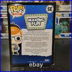 Funko Pop! Director Freddy World Premiere Making Fun Pins Gold Coin Ticket Box