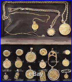 GOLD COIN JEWELRY COLLECTION 5 Troy Ounces @ $1999.99 per oz. For all