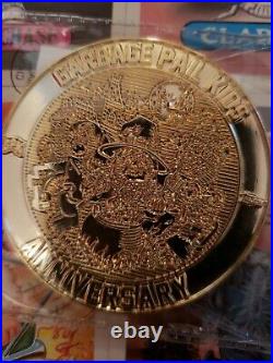 Garbage Pail Kids Challenge Coin #2 24k Gold Plated Topps GPK only 35 minted