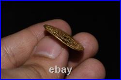Genuine Ancient Central Asian Islamic Gold Dinar Coin in Good Condition