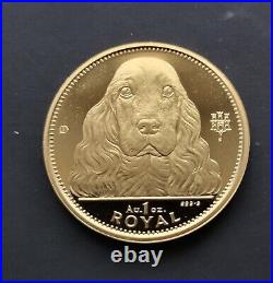 Gibraltar Gold Coins Dogs Collection-RARE