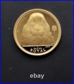 Gibraltar Gold Coins Dogs Collection-RARE