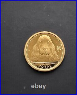 Gibraltar Gold Coins Dogs Collection-RARE