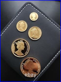 Gibraltar Gold Coins Dogs Collection-RARE