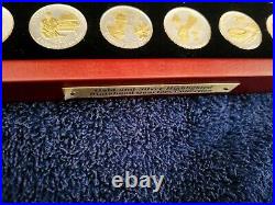 Gold And Silver Highlighted Statehood Quarters Collection 56 Coin complete set