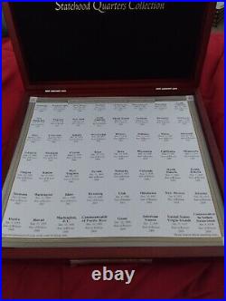 Gold And Sliver Highlighted Statehood Collection In Box 1999 To 2009