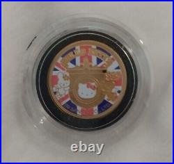 Gold Coin Limited to 1000 Queen Elizabeth the UK 35th Birthday of Hello Kitty