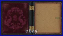 Gold Coin Thermoplastic 1/6 Plate Case Daguerreotype Ambrotype Tintype C468