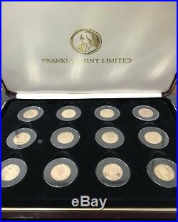 Gold Coins Of The Great Explorers-franklin Mint Limited Edition-gold