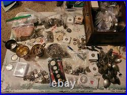 Gold, Silver, Coins! Treasure Lot! Jewelry! Antiques! More added! See descrip