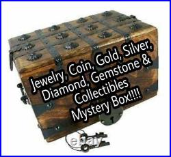 Gold, Silver, Jewelry, Coins, Diamonds, Gemstones & Collectibles Box