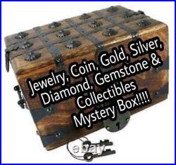 Gold, Silver, Jewelry, Coins, Diamonds, Gemstones & Collectibles Box