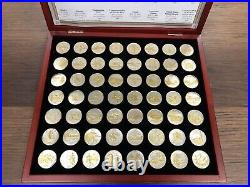 Gold and Silver Highlighted Statehood Quarters Collection 1999-2009 56 Coin Set