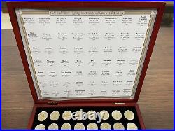 Gold and Silver Highlighted Statehood Quarters Collection 1999-2009 56 Coin Set