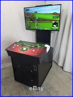 Golden Tee 2020 Pedestal by Incredible Technologies COIN-OP Arcade Video Game