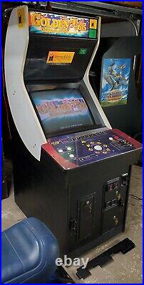 Golden Tee Fore! Complete Full Size Arcade Coin-Op Machine, 29 Courses, 27 CRT