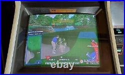 Golden Tee Fore! Complete Full Size Arcade Coin-Op Machine, 29 Courses, 27 CRT