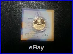 Greece 2011 100 Special Olympics proof gold coin Extremely Rare