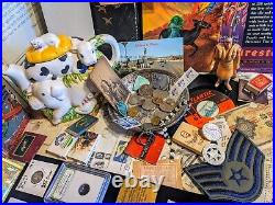 HUGE 28lb Vintage JUNK DRAWER LOT GEMS Jewelry SILVER Coins GOLD Fun