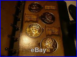 Harry Potter Coin Collection. In 24k gold full set of 24 coins in book, stunning