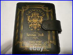 Harry Potter Gringotts Savings Book. In 24k gold 24 coins in book, stunning