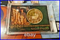 Harry Potter The Sorcerer's Stone Ss Prop Card Wizard Gold Coin /40 U. Rare M