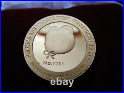 Hello Kitty pure gold coin 1/2oz Made in 1992 Limited production SANRIO