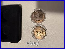 Highland Mint Sports Collection Jacksonville Jaguars Fred Taylor Coins Certified