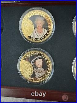 Historic British Sovereign 200th Anniversary 6 Coin Set Queen Elizabeth 24k RARE