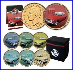 Holden Heritage V2 Enamel Gold-Plated Seven-Coin Penny Collection-2500 Made Only