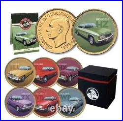 Holden Heritage V3 Enamel Gold-Plated Seven-Coin Penny Collection-2500 Made Only