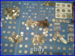 Huge Coin Lot Collection Gold, Silver, Key Dates 35+ pounds