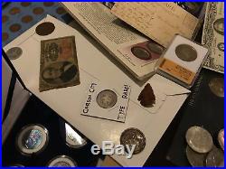 Huge Collection Estate Coin Lot Gold Silver Old Sets Type Morgan Dollars