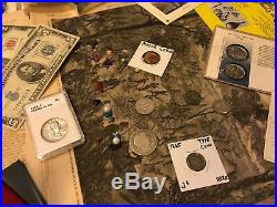 Huge Collection Estate Coin Lot Gold Silver Old Sets Type Morgan Dollars