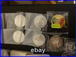 Huge Gold and Silver US Coins Collection