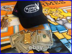 Hugh Hefner Personal Playboy Racing Hat Pirate Gold Coins Memorabilia Celebrity