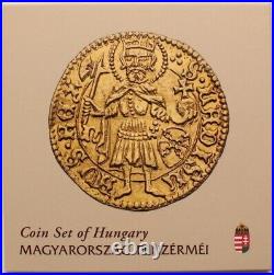 Hungary Coin Set PROOF UNC 2022 Golden Florin of Hunyadi Collectible FREE POST